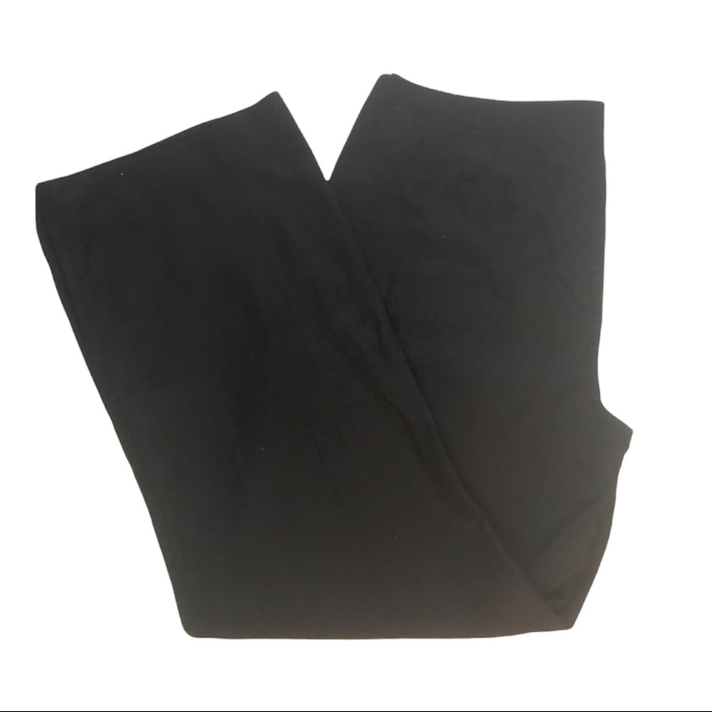 Liz Claiborne | Women’s pants, linen, black, size 14, preloved condition